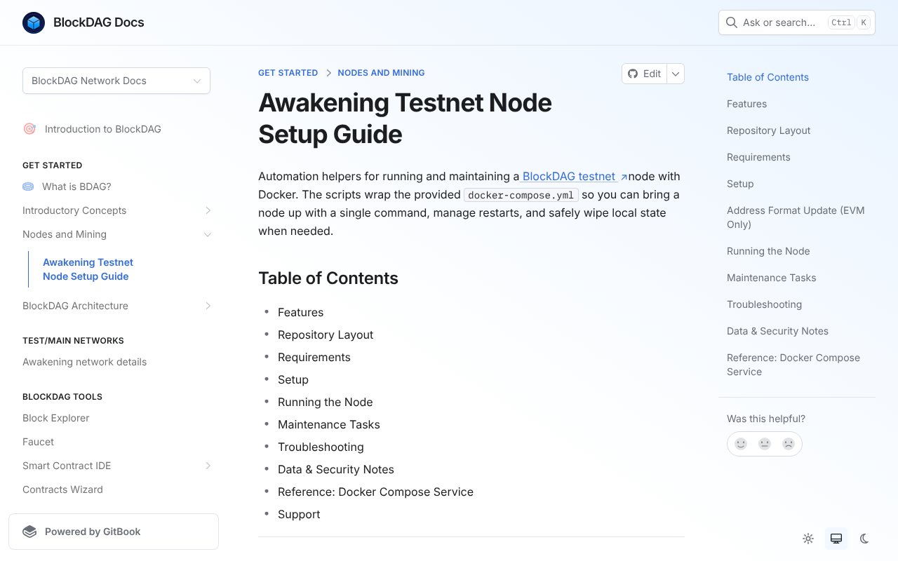 Screenshot of blockdagnetwork.io