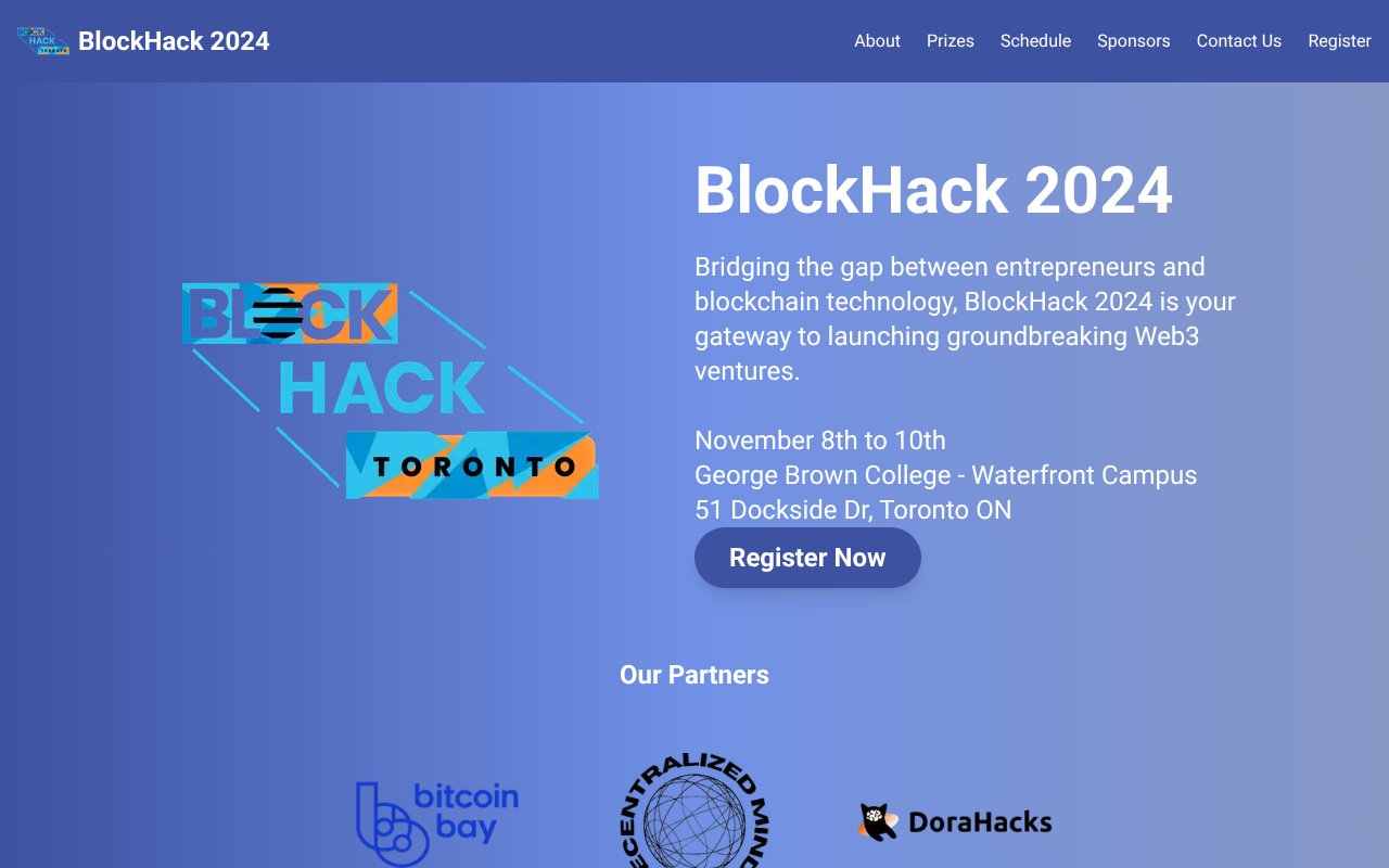 Screenshot of blockhack.ca