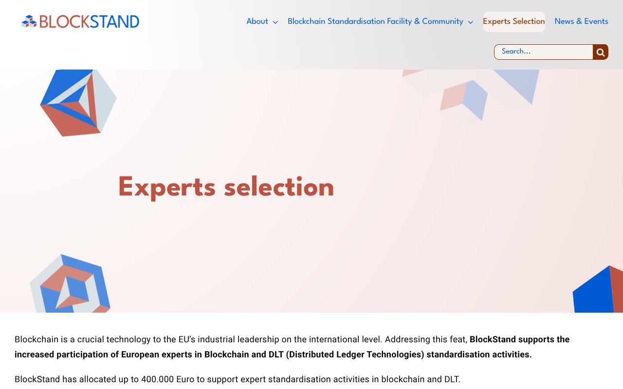 Screenshot of blockstand.eu