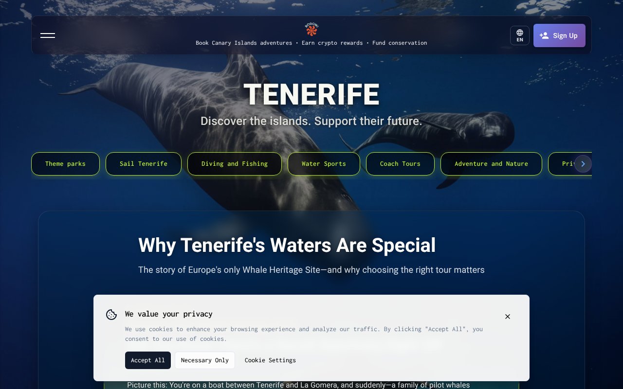 Screenshot of bogowi.com