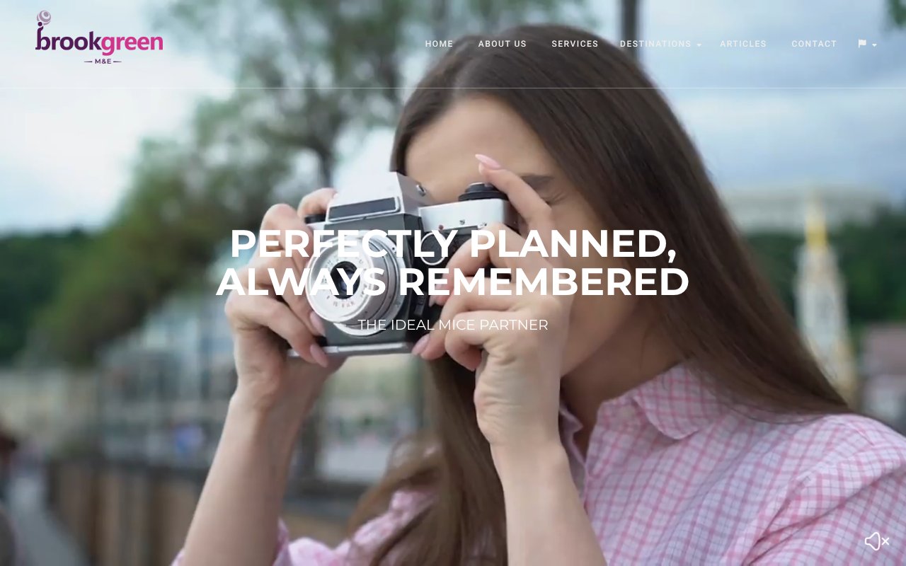 Screenshot of brook.green