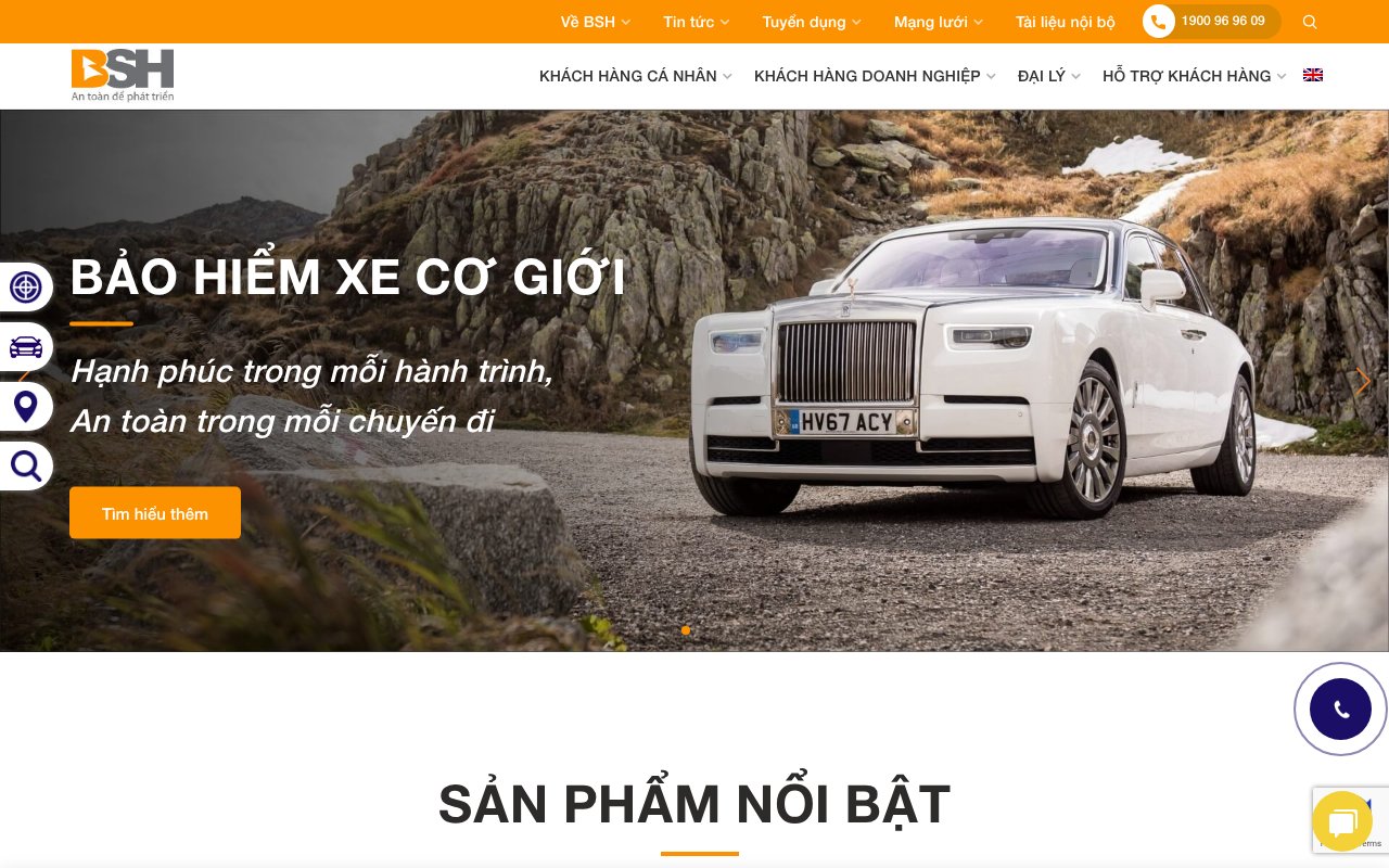 Screenshot of bshc.com.vn