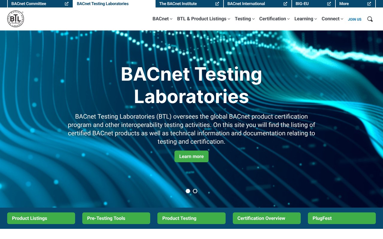 Screenshot of btl.org