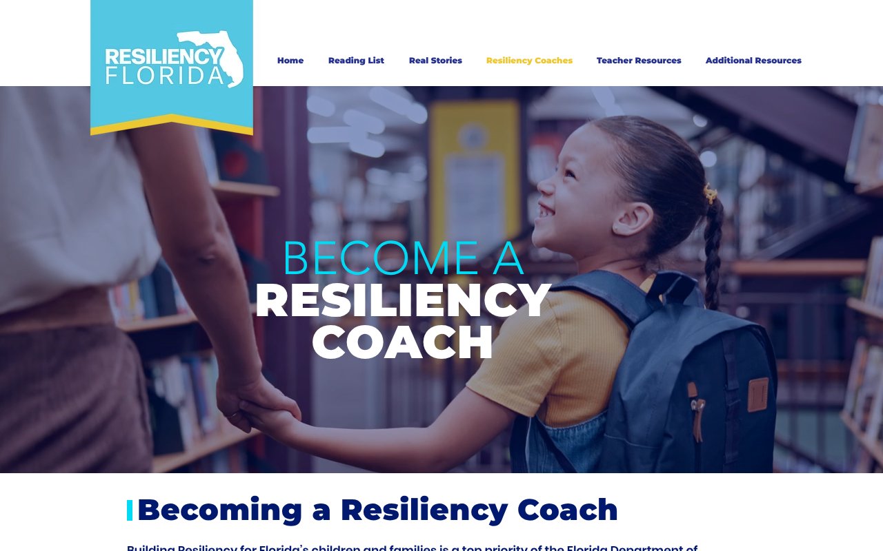 Screenshot of buildresiliency.org