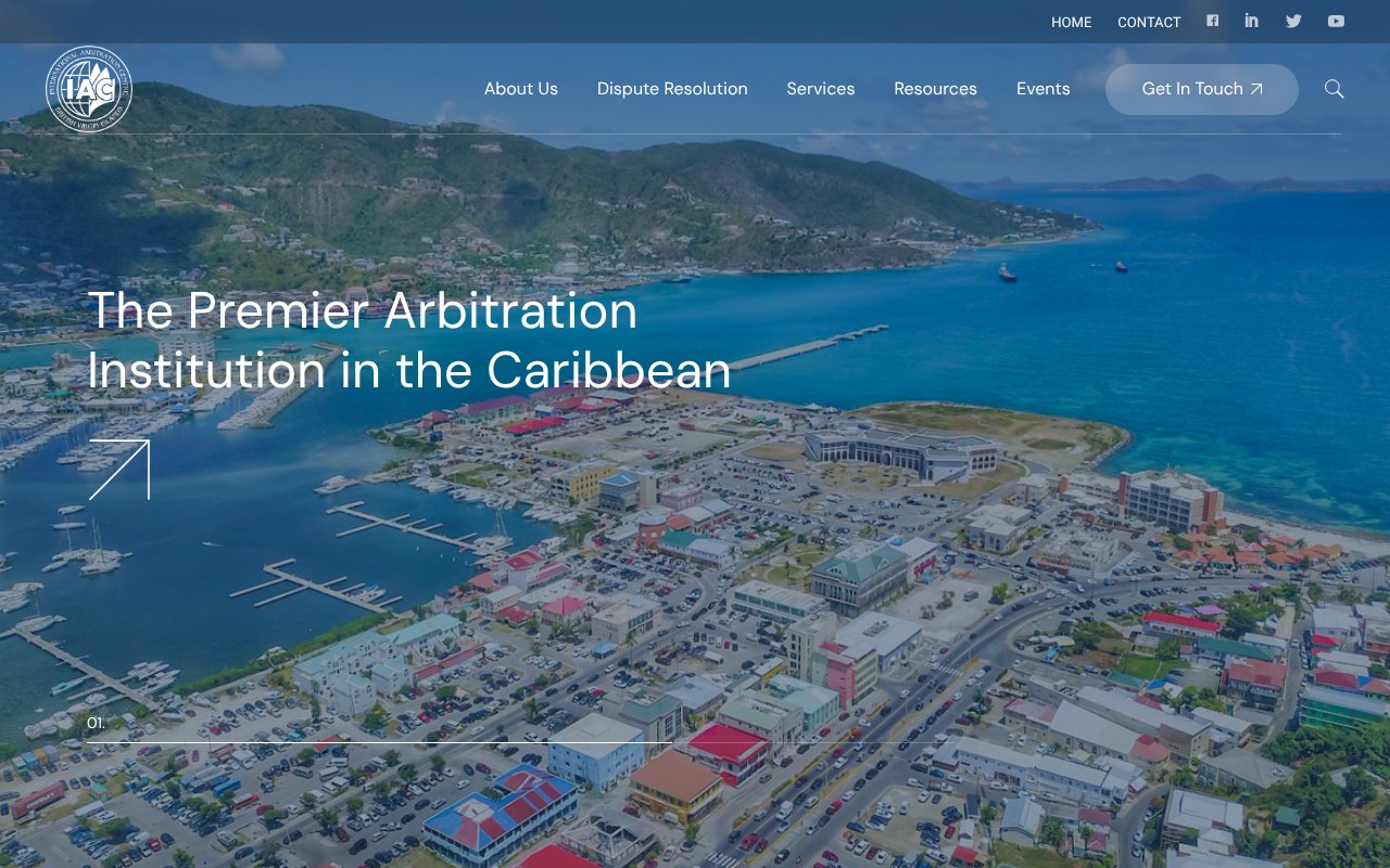 Screenshot of bviiac.org