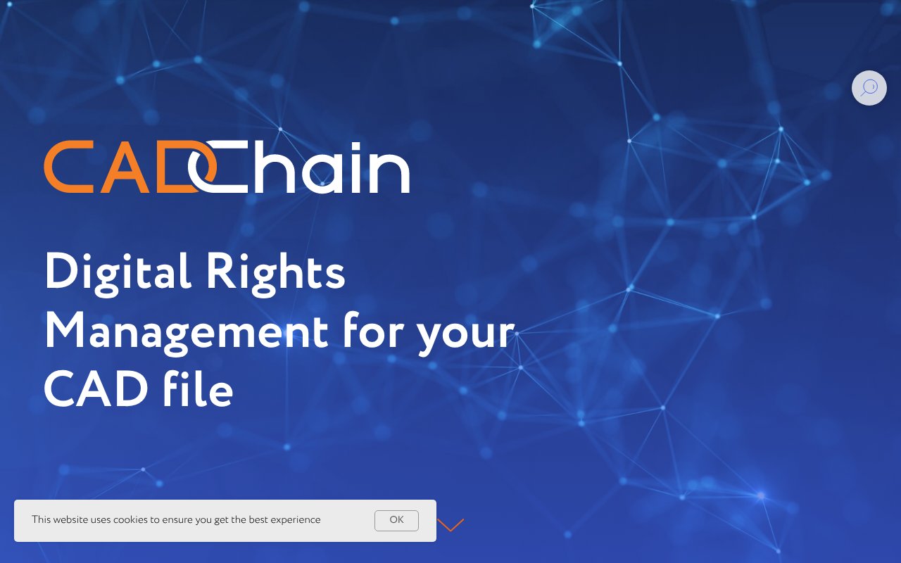 Screenshot of cadchain.com