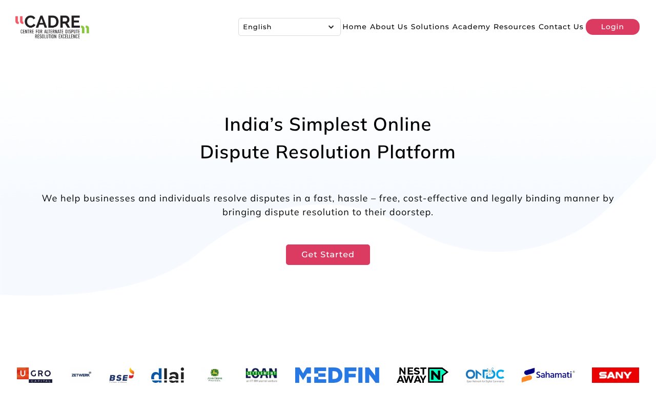 Screenshot of cadreodr.com