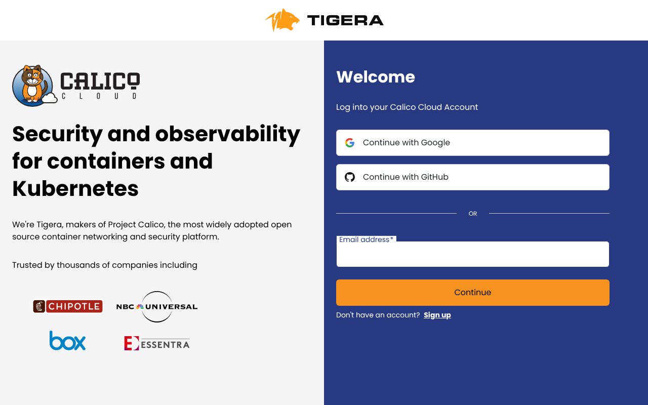 Screenshot of calicocloud.io
