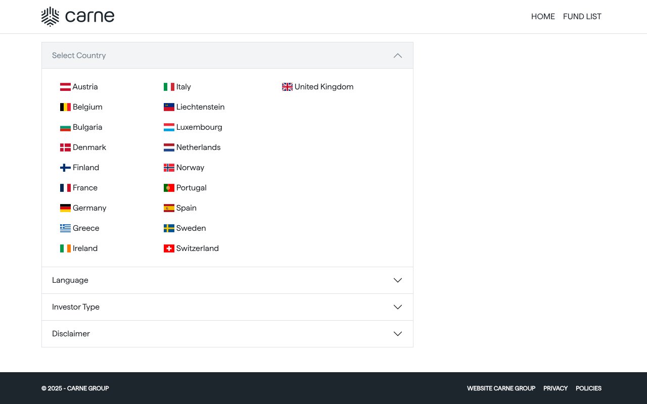 Screenshot of carnegroup.com