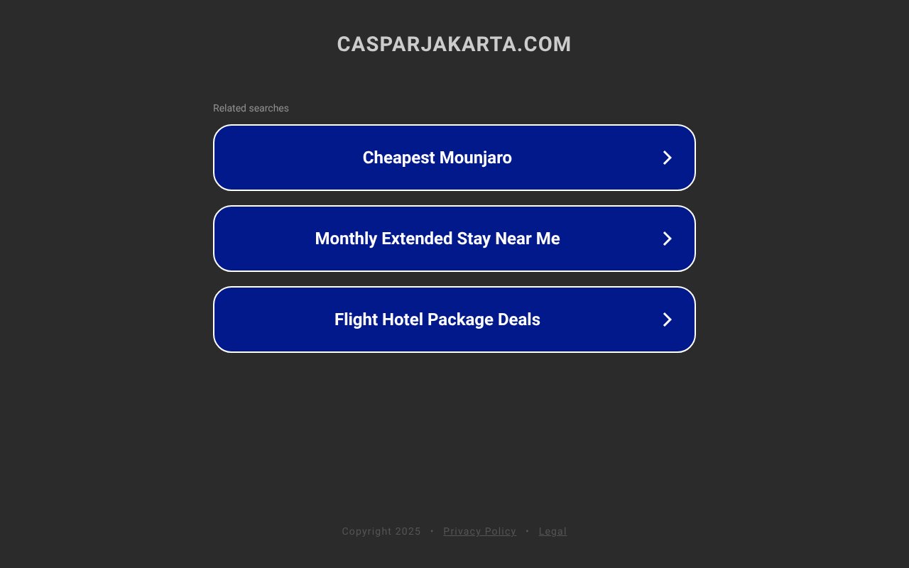 Screenshot of casparjakarta.com