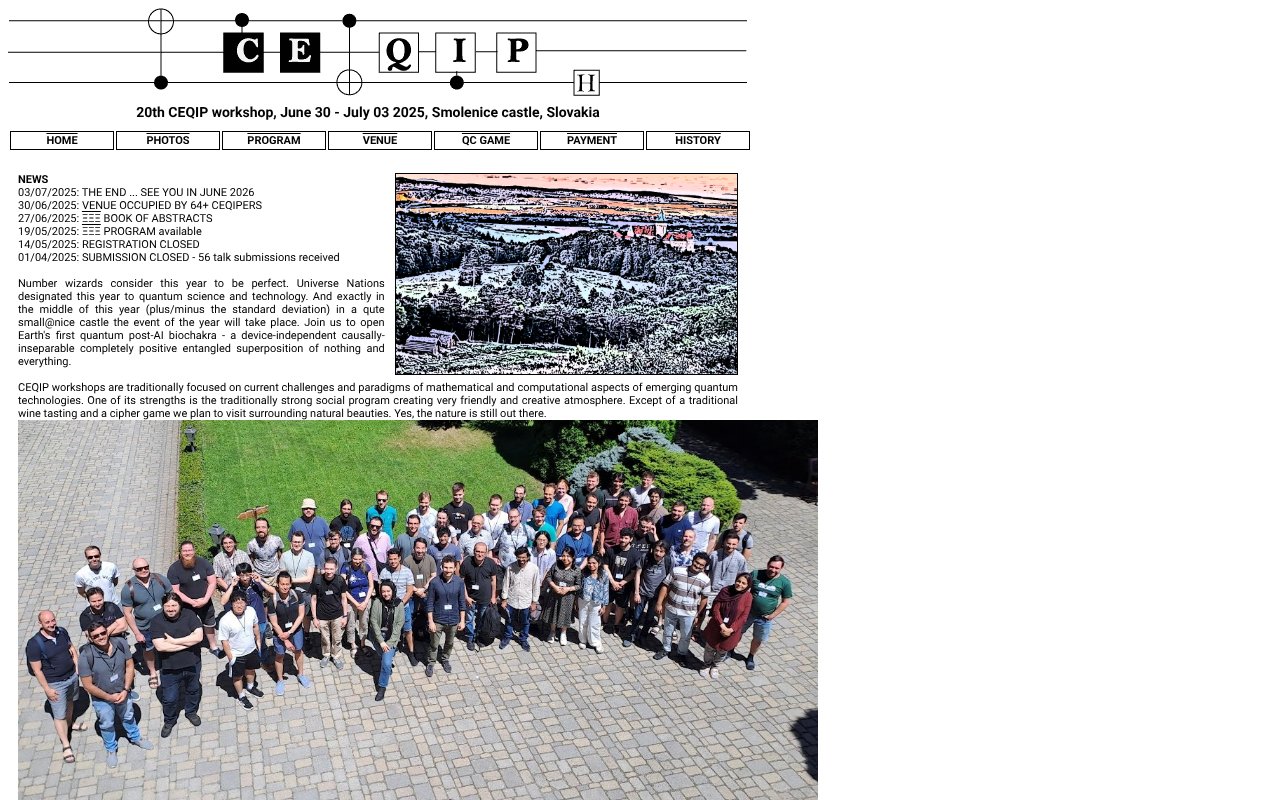 Screenshot of ceqip.eu