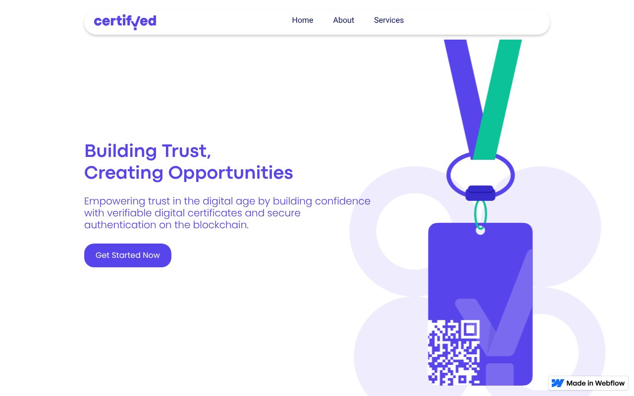 Screenshot of certifyed.ph