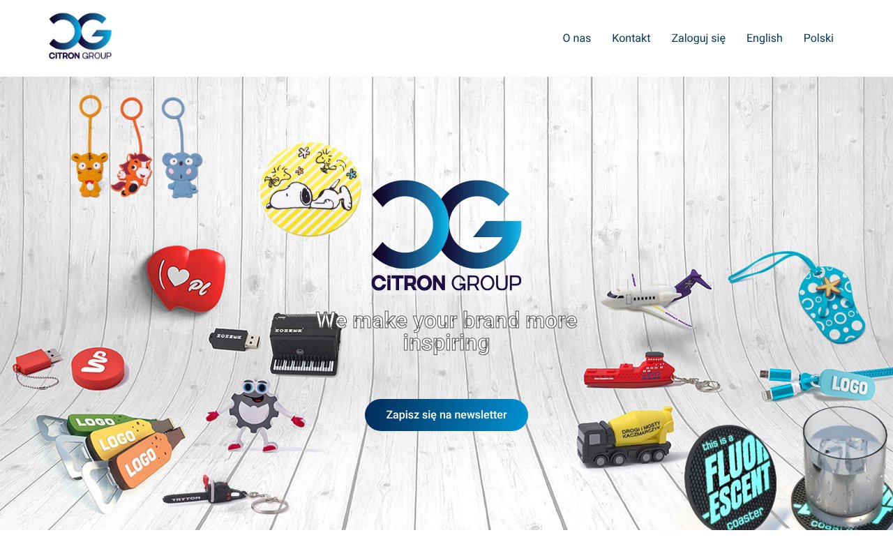 Screenshot of citrongroup.eu