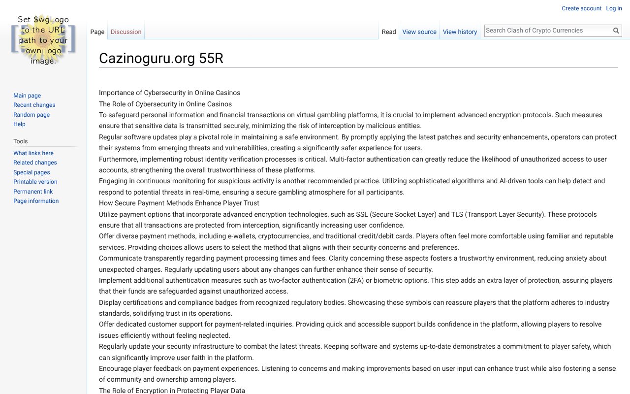 Screenshot of clashofcryptos.trade