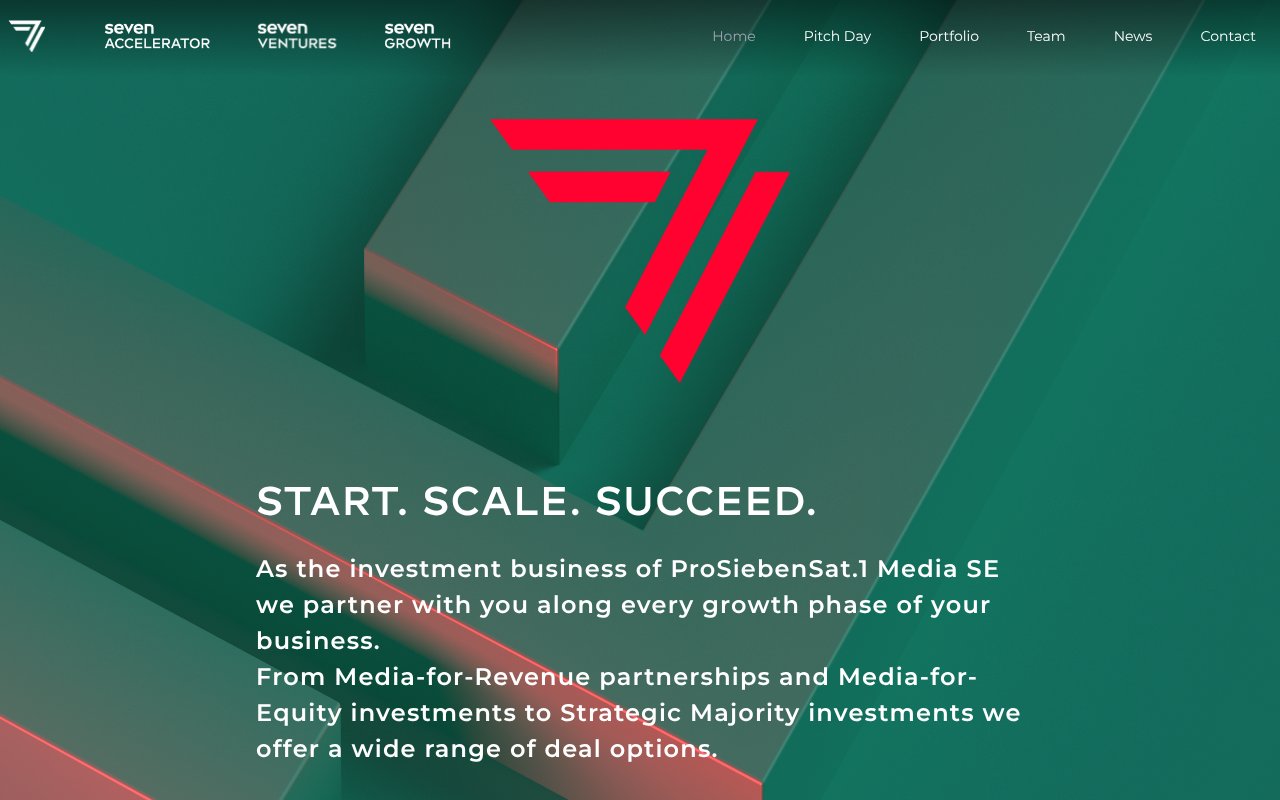 Screenshot of commerceandventures.com