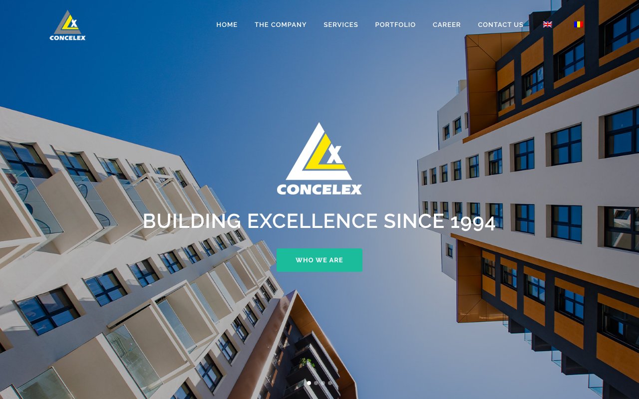 Screenshot of concelex.ro