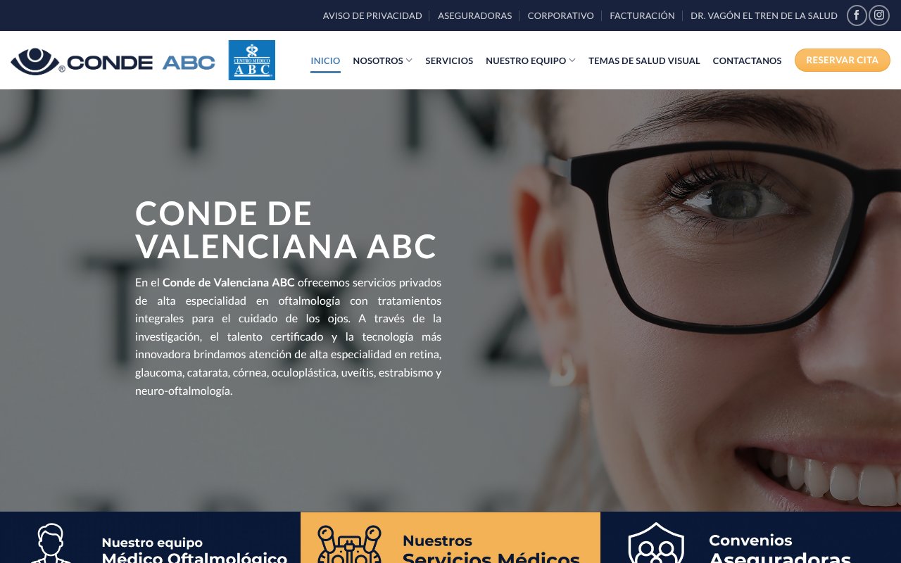 Screenshot of condeabc.com