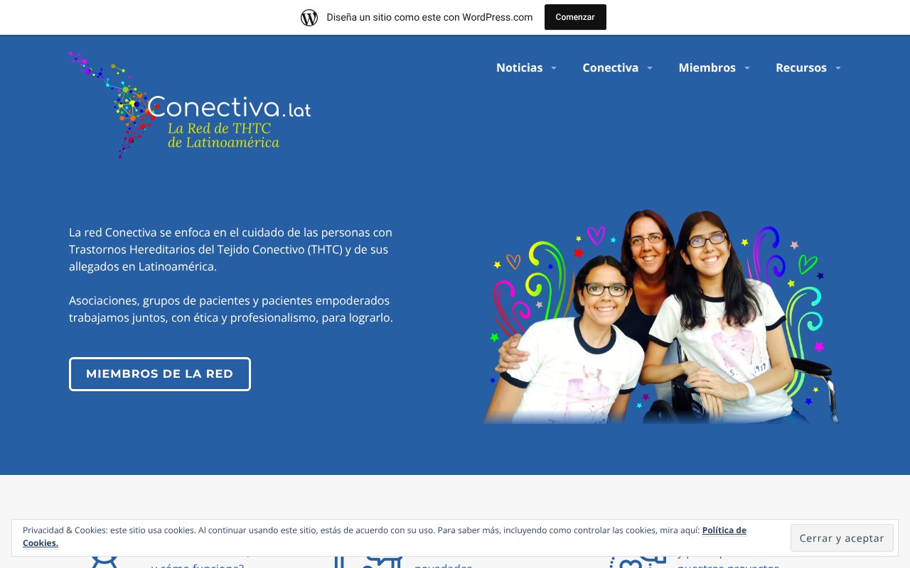 Screenshot of conectiva.lat