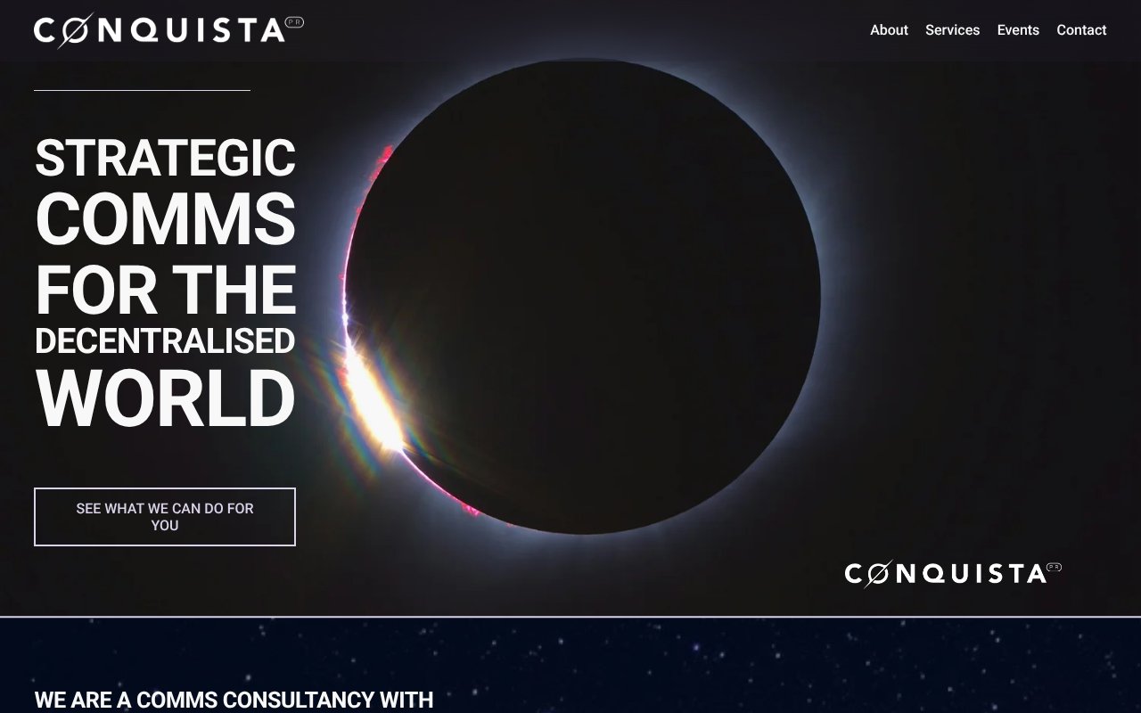 Screenshot of conquista.co