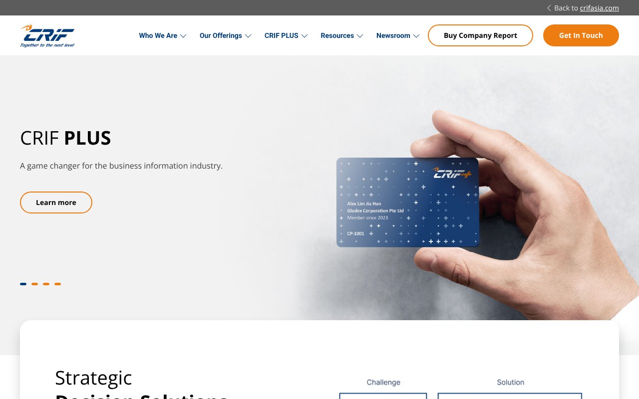Screenshot of crif.com.ph