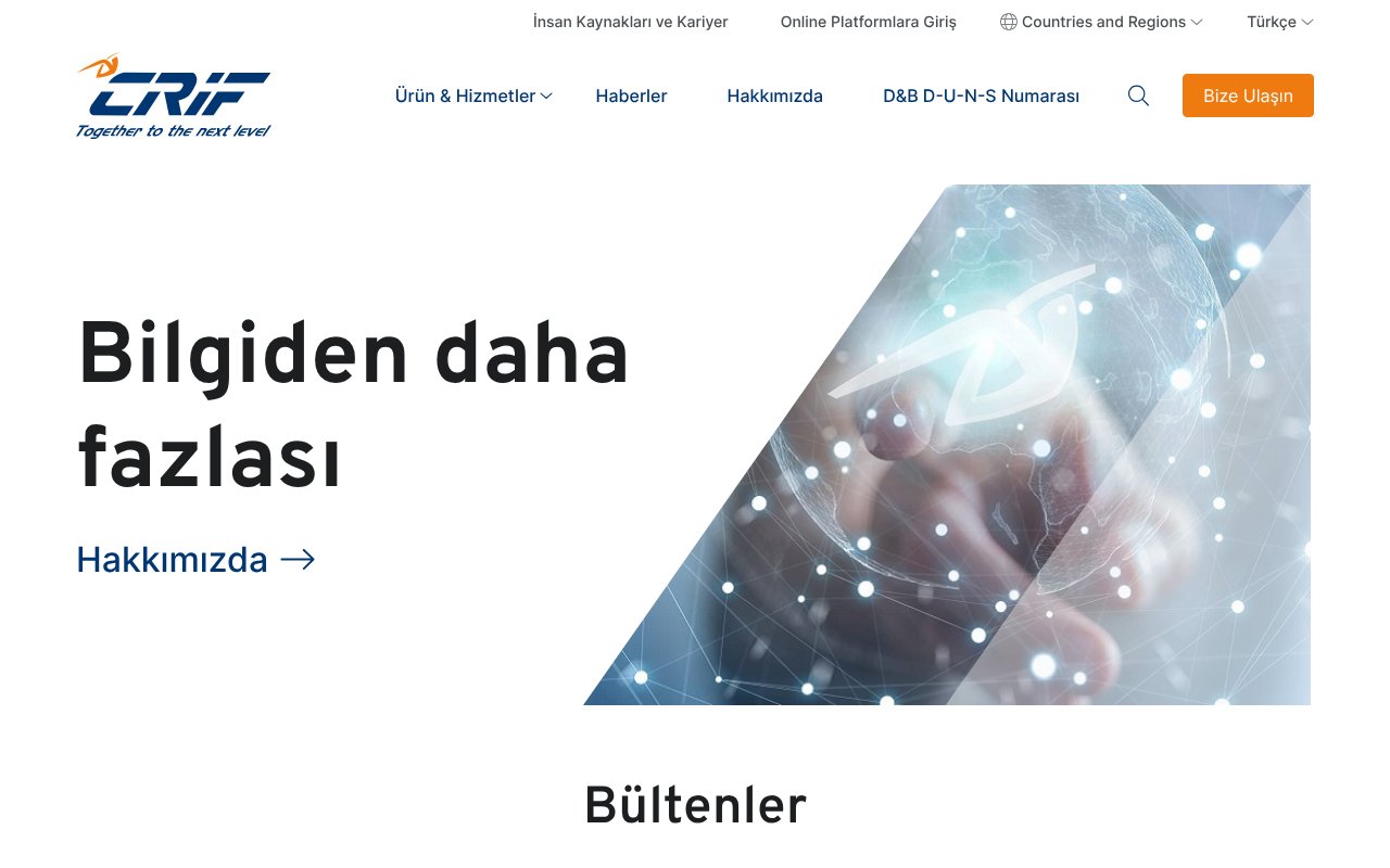 Screenshot of crif.com.tr
