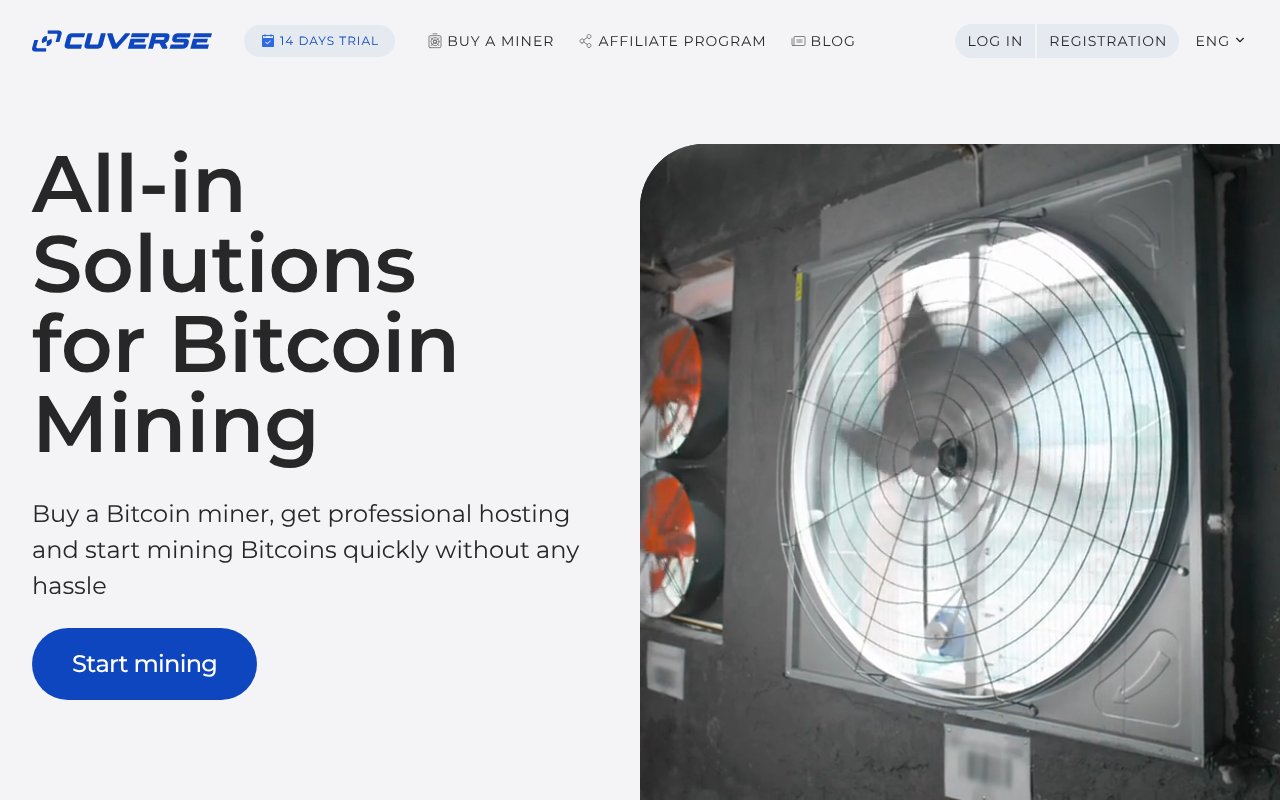 Screenshot of cuverse.com