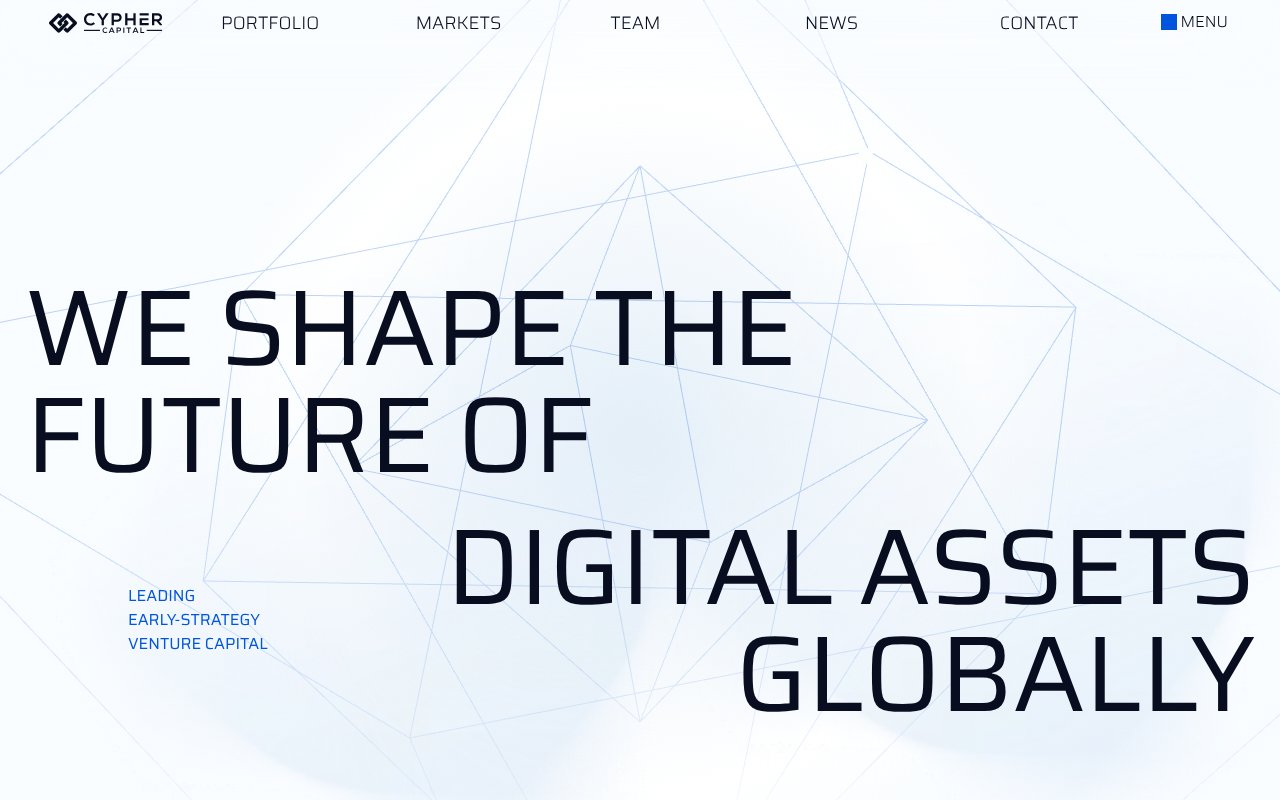 Screenshot of cyphercapital.com