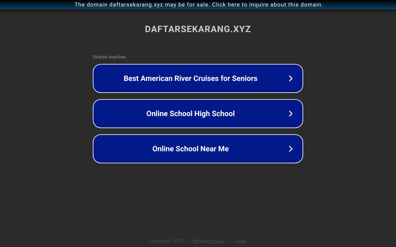 Screenshot of daftarsekarang.xyz