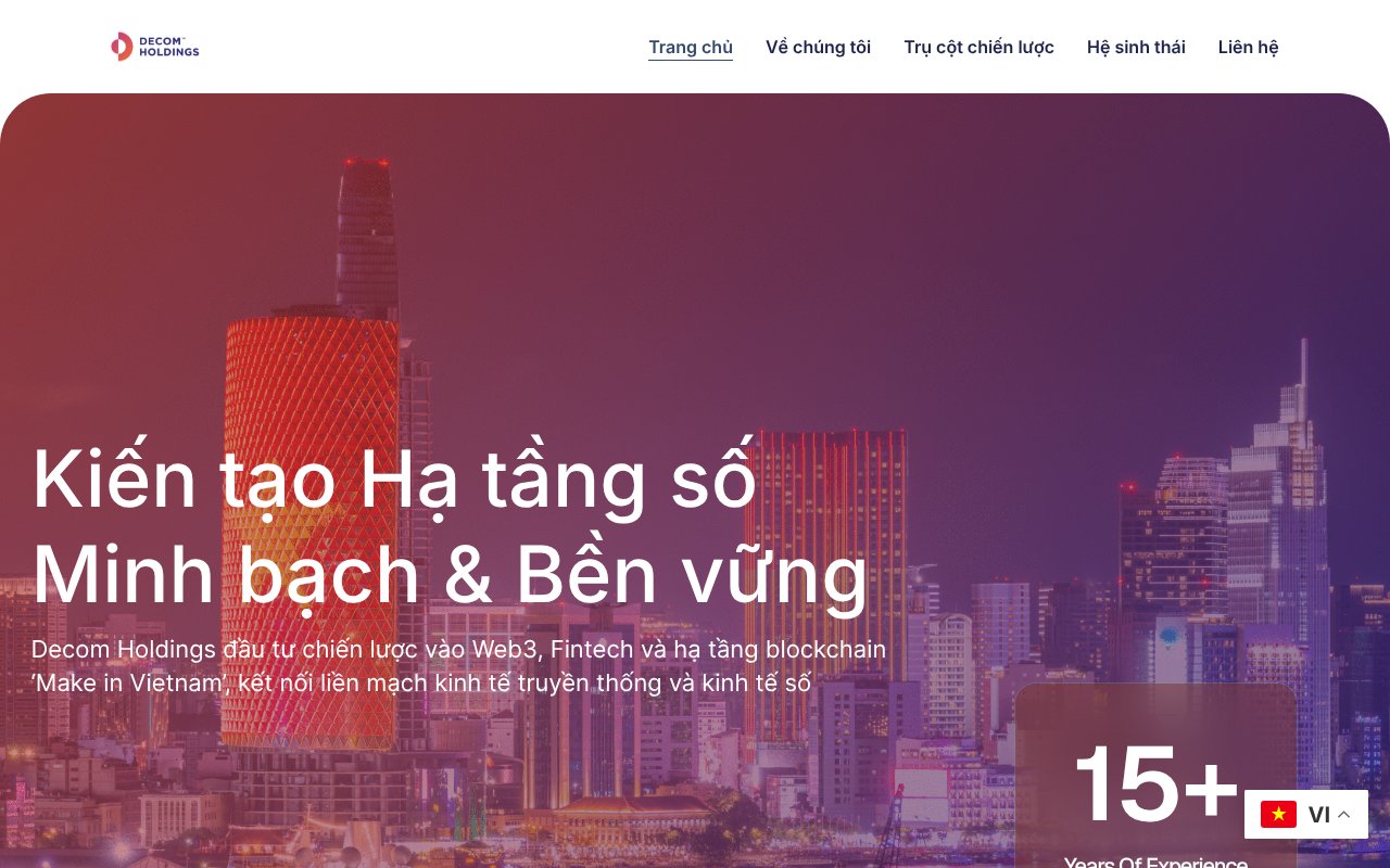 Screenshot of decomh.com