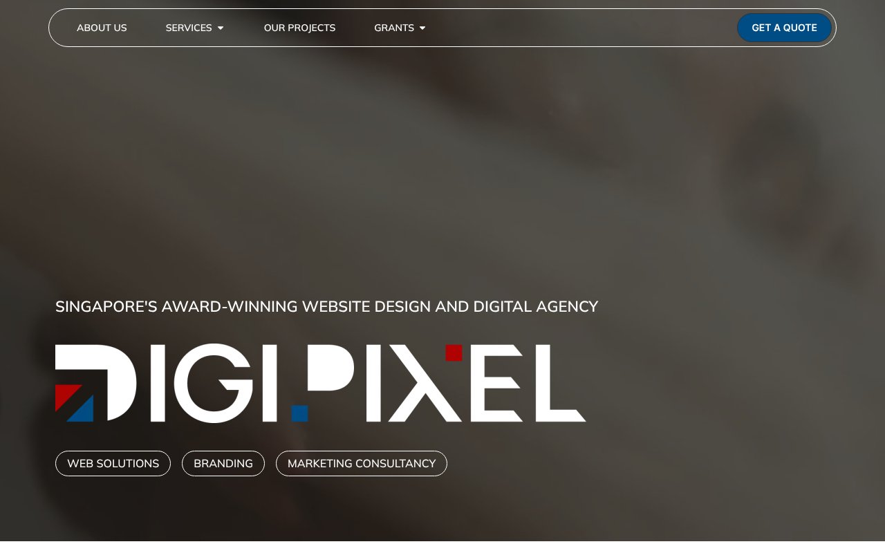 Screenshot of digipixel.sg