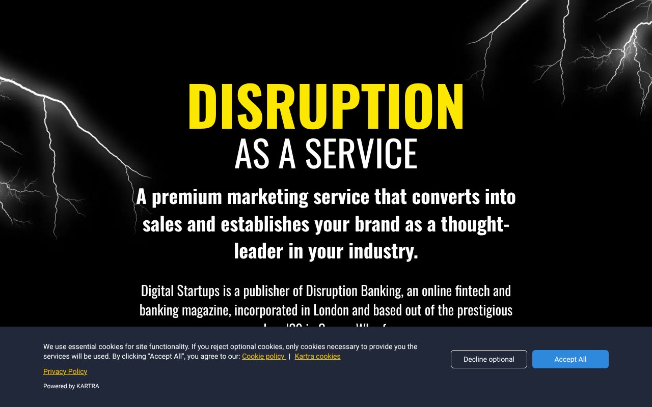 Screenshot of digital-startup.com