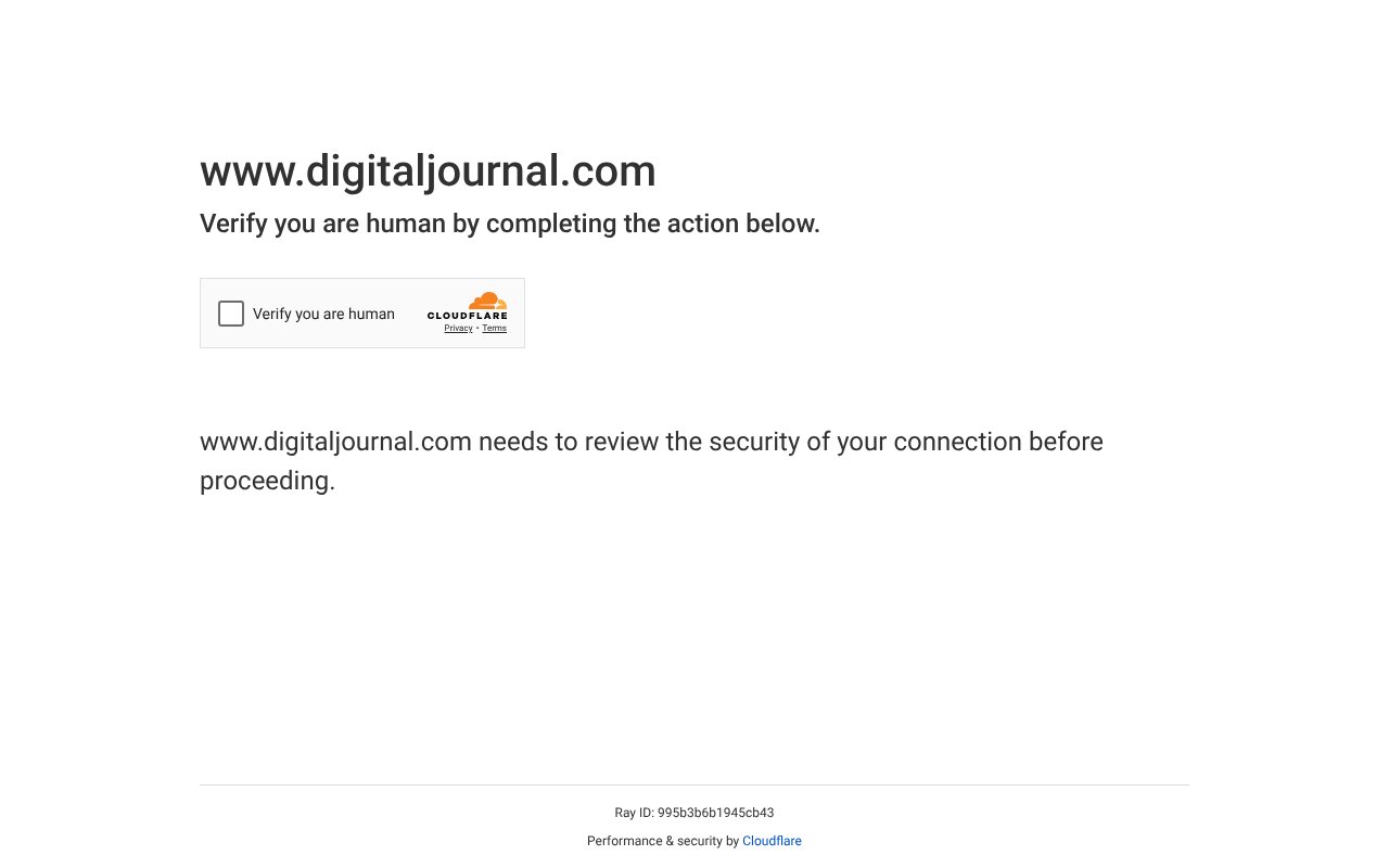Screenshot of digitaljournal.com