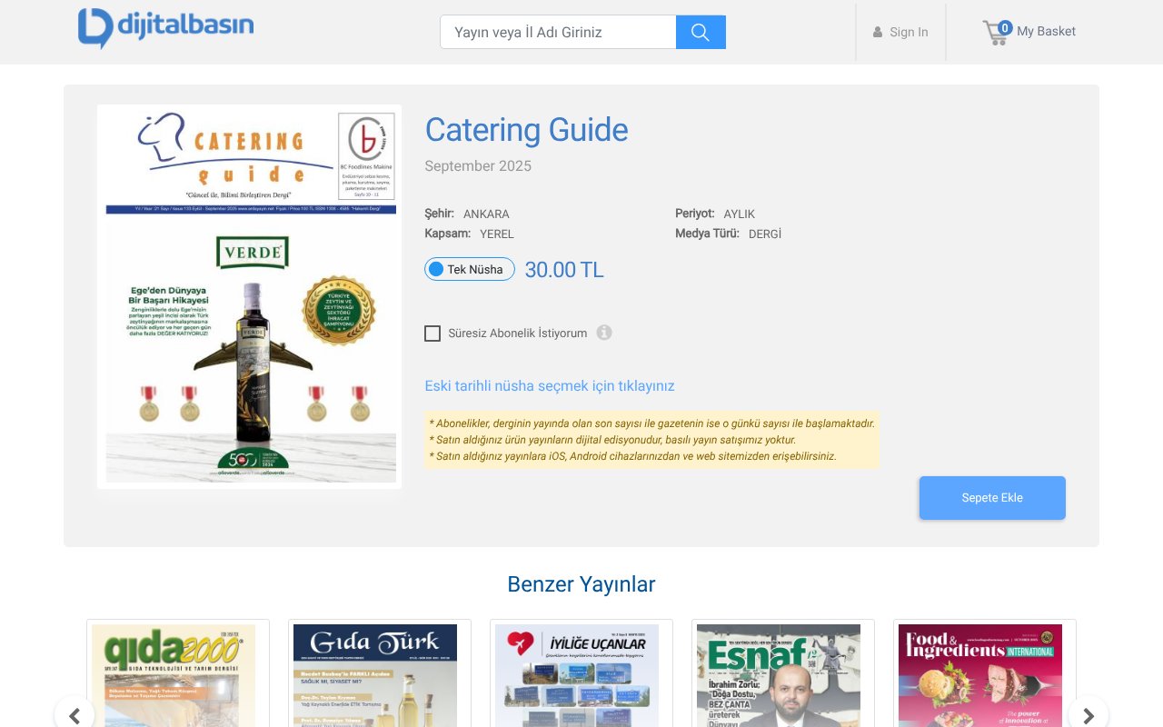 Screenshot of dijitalbasin.com