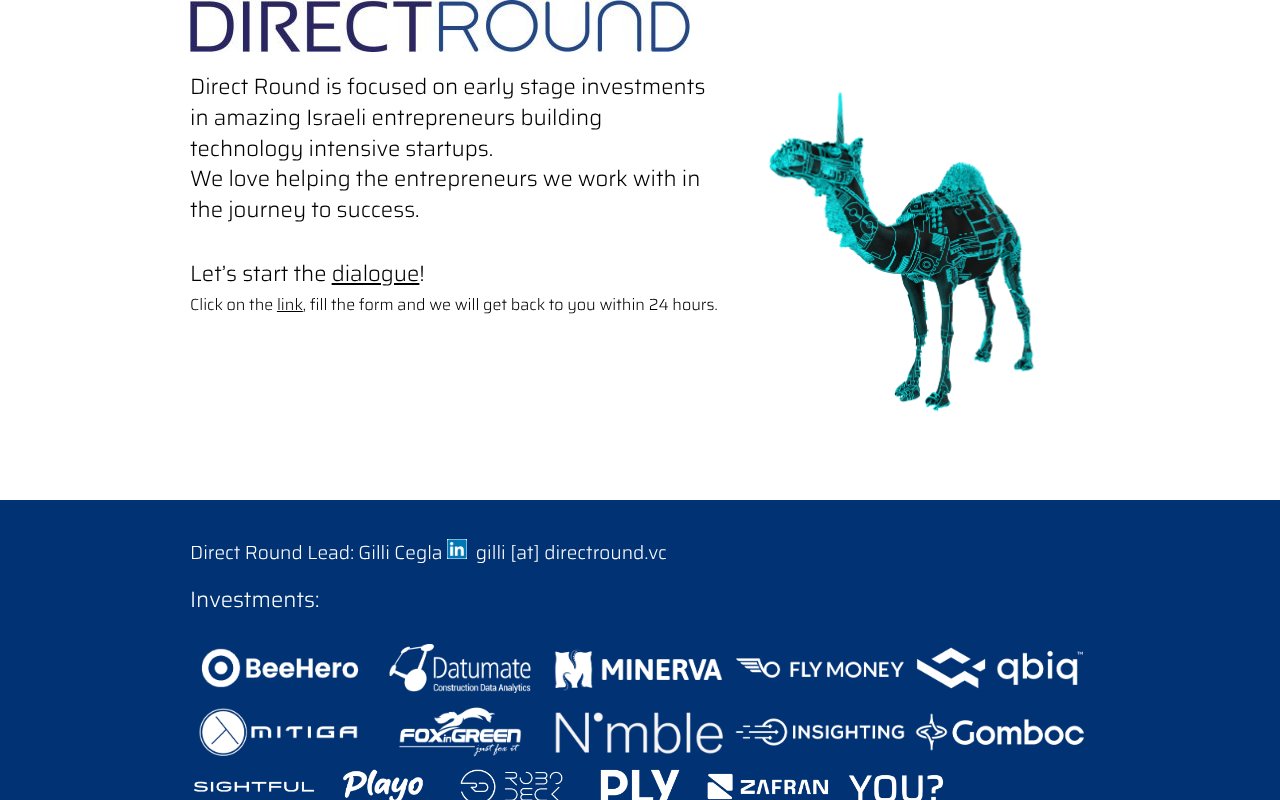 Screenshot of directround.vc