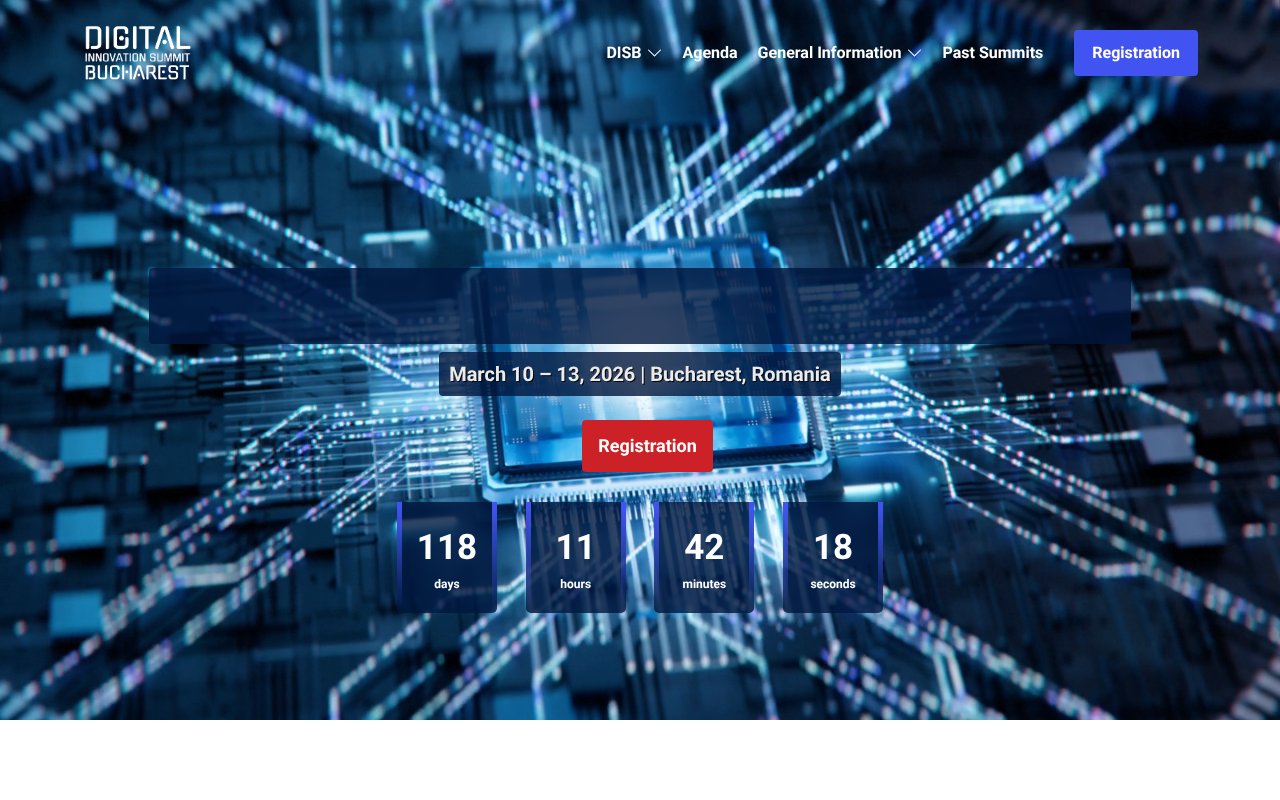 Screenshot of disb.ro