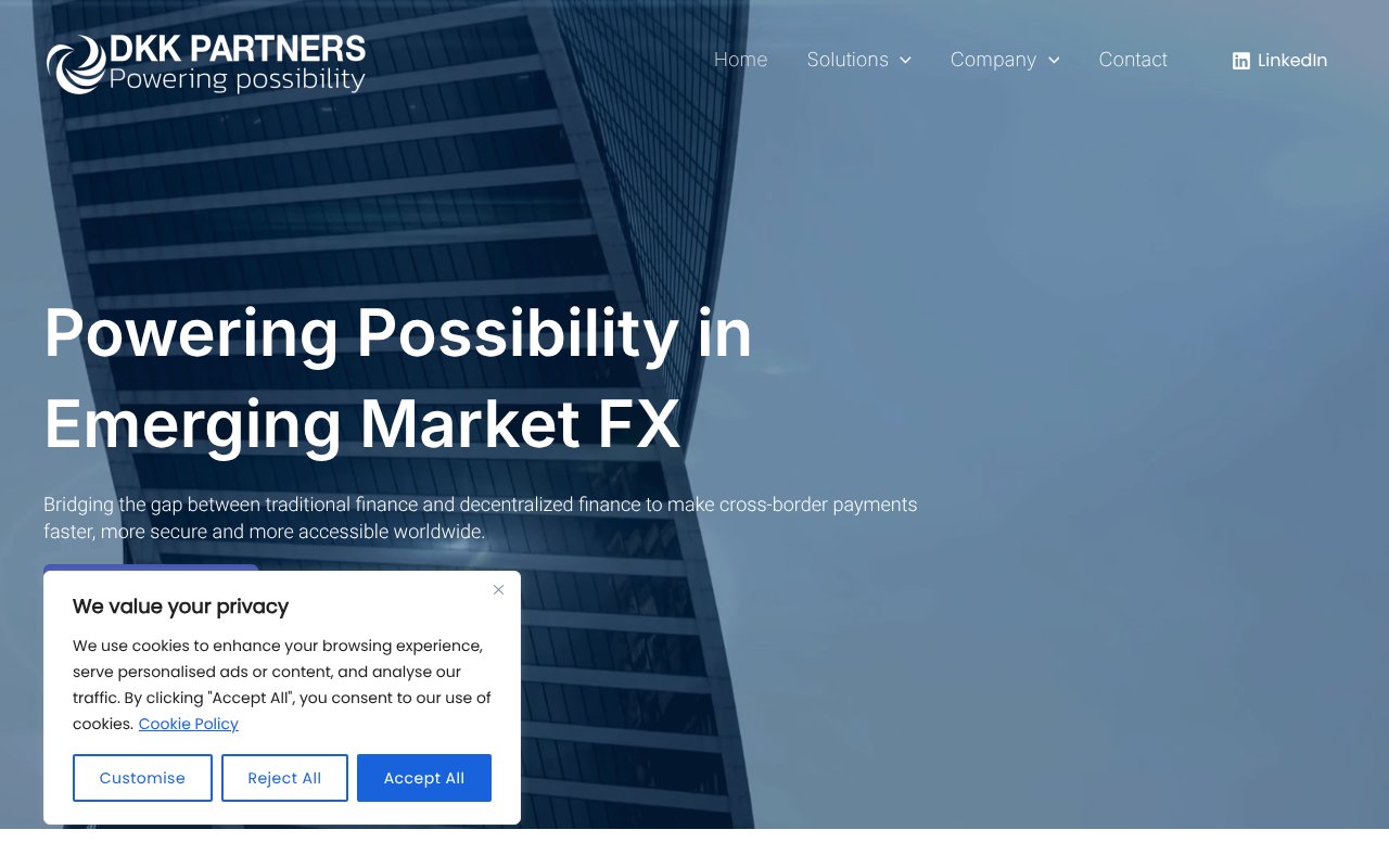 Screenshot of dkkpartners.com