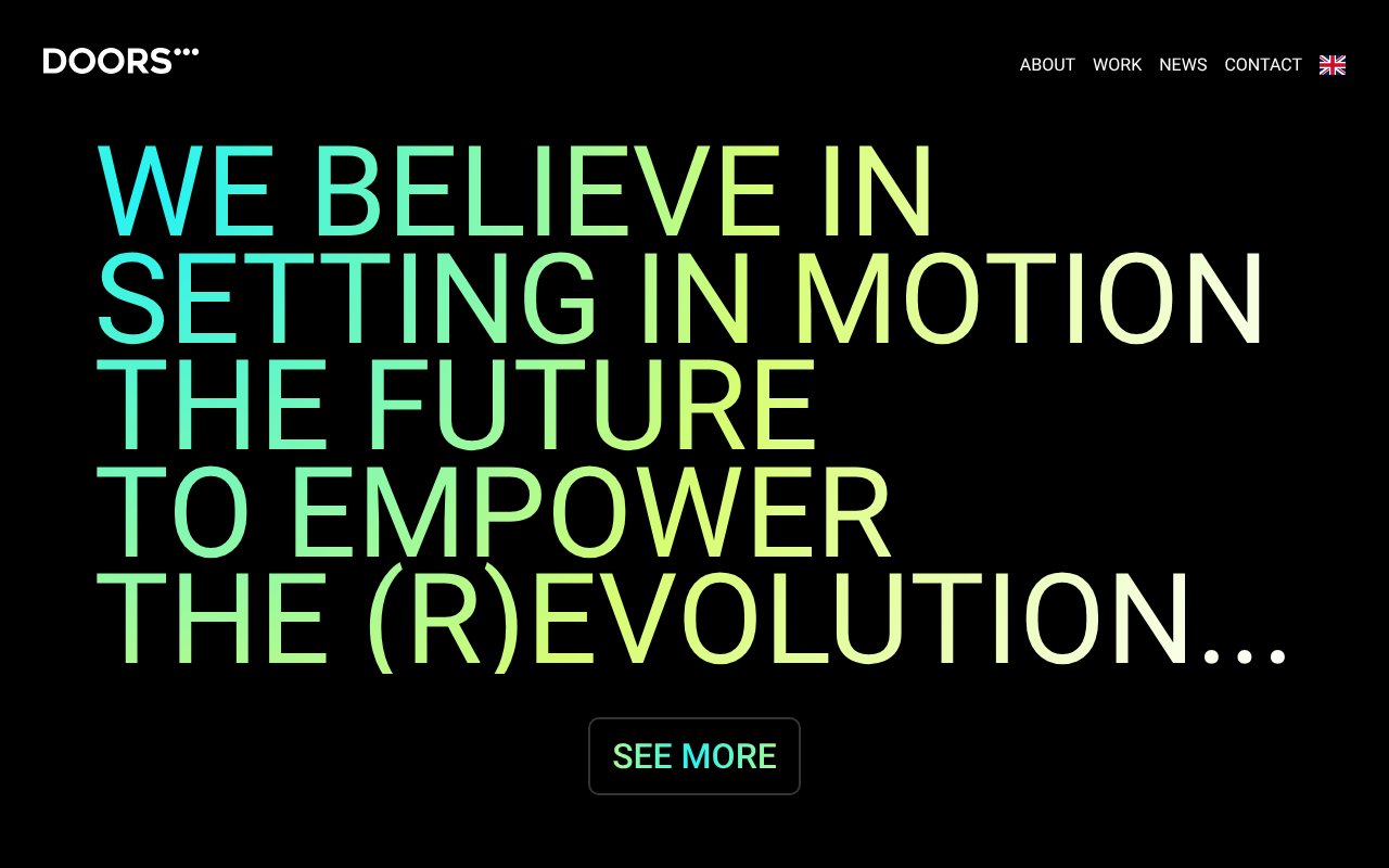 Screenshot of doors3.io