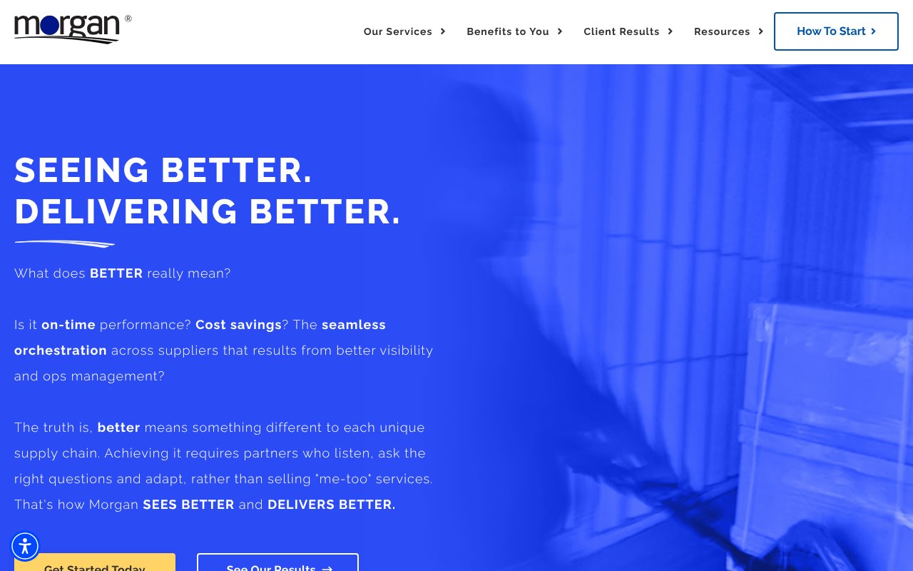 Screenshot of dwmorgan.com