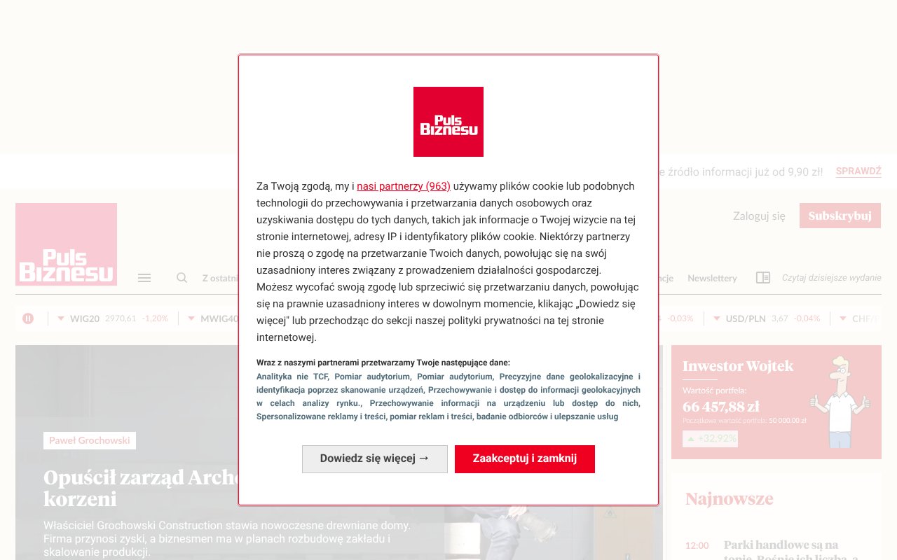 Screenshot of dyskusja.biz