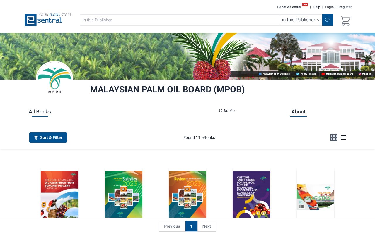 Screenshot of e-sentral.com