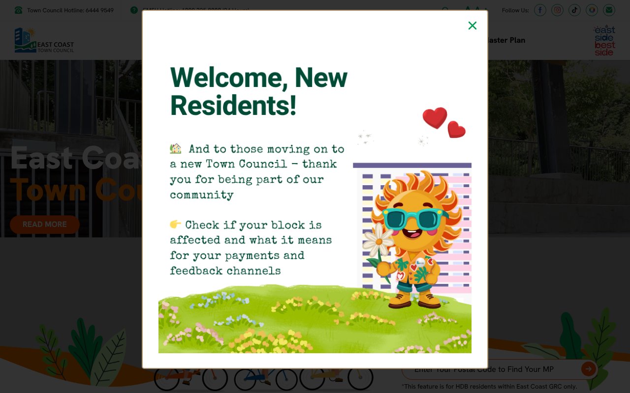 Screenshot of ectc.org.sg