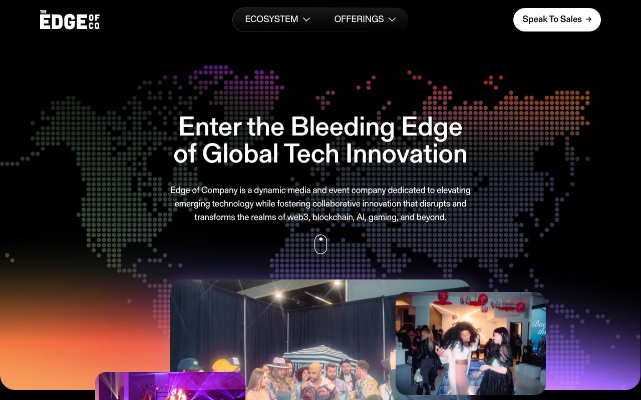 Screenshot of edgeof.xyz