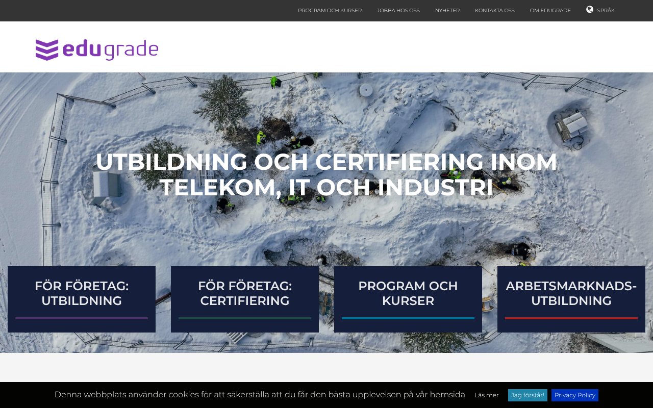 Screenshot of edugrade.com