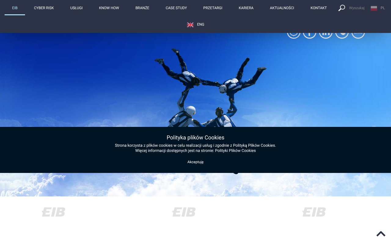 Screenshot of eib.com.pl