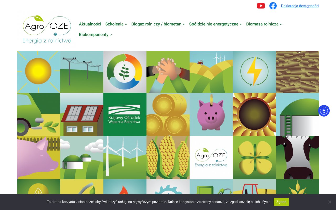 Screenshot of energiazrolnictwa.pl