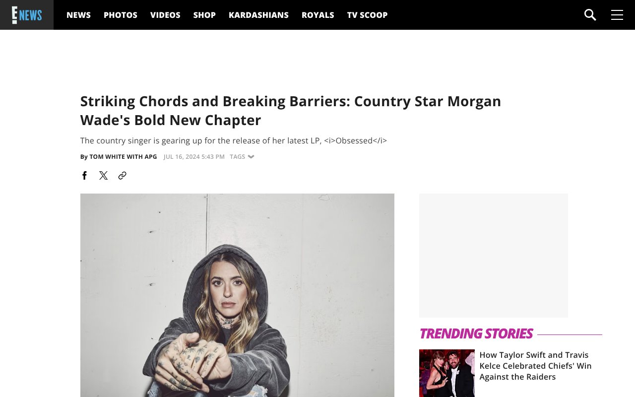 Screenshot of eonline.com