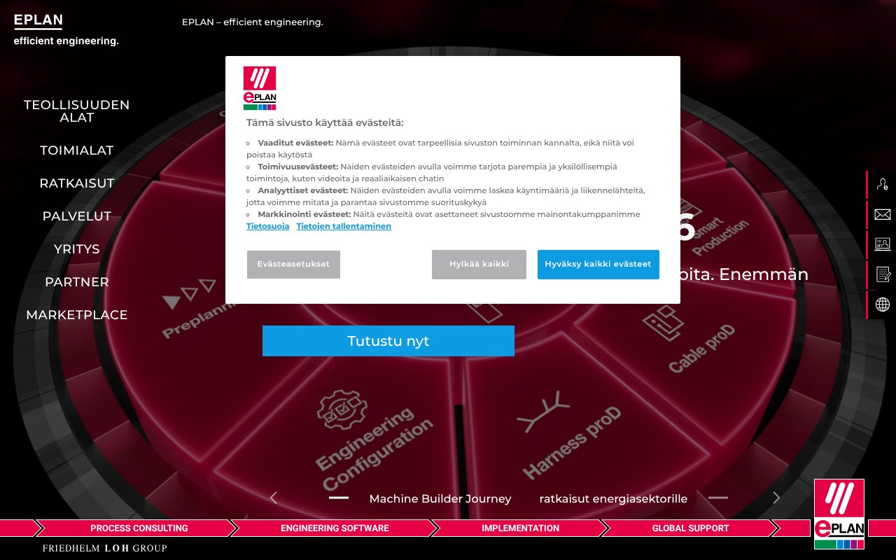 Screenshot of eplan.fi