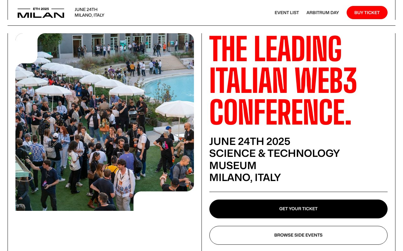 Screenshot of ethmilan.xyz