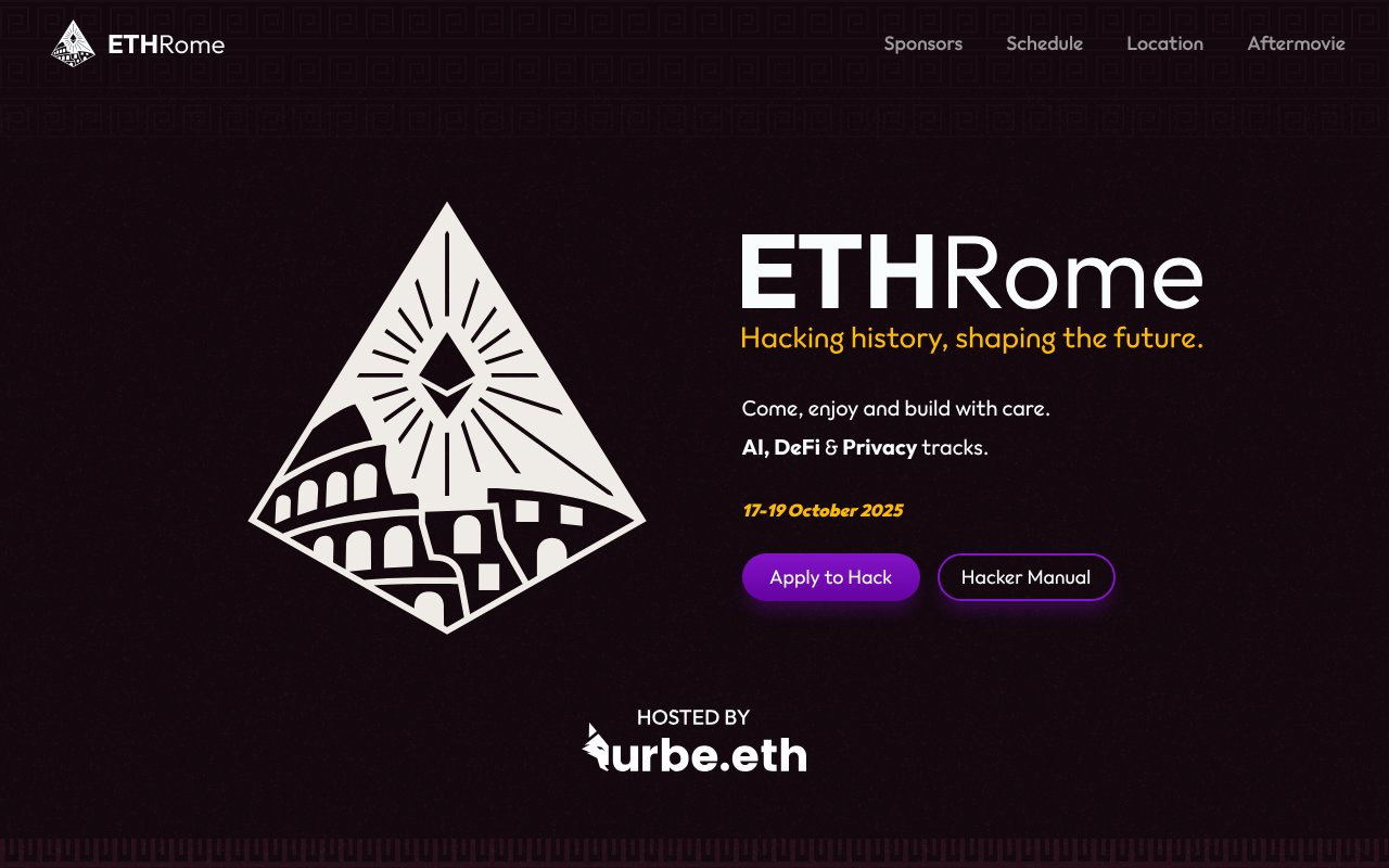Screenshot of ethrome.org
