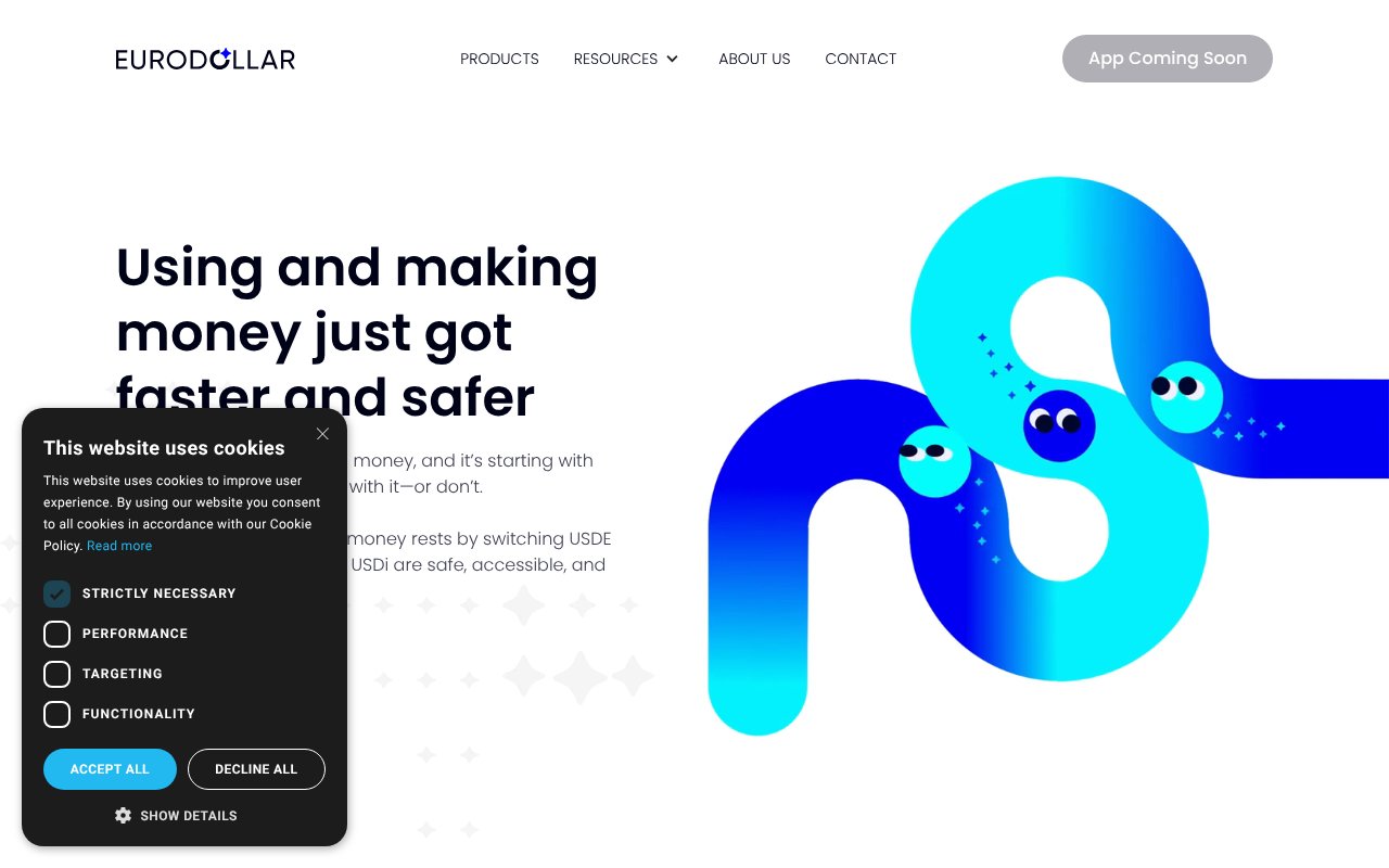 Screenshot of eurodollar.fi